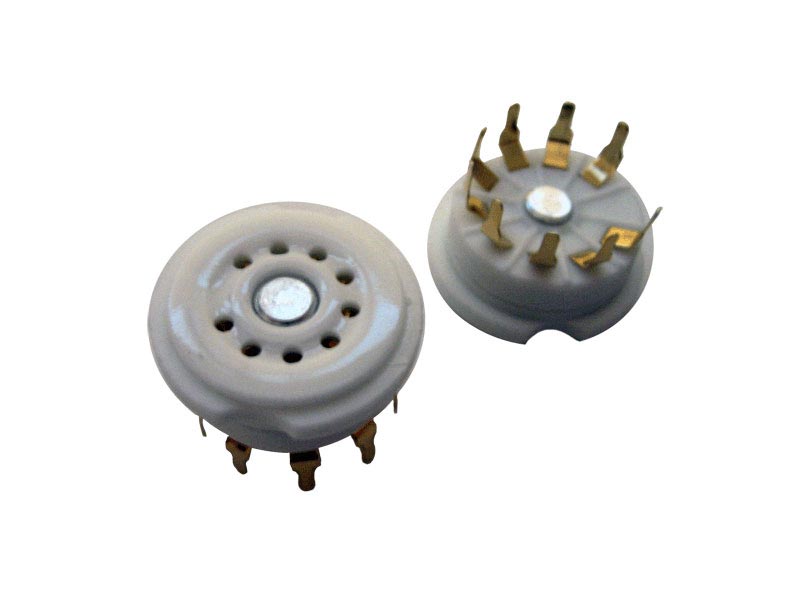 9 PIN CERAMIC SOCKET