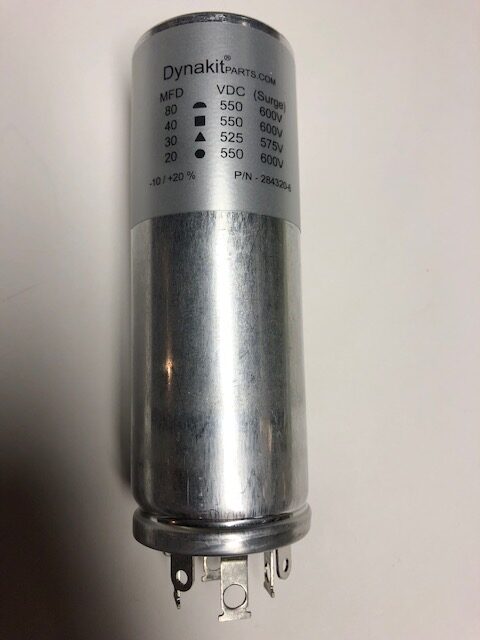 Can Capacitor # 284320-6 “Dented”