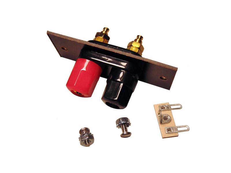 Red 3-Way Binding Post (CMK-RA-WH) - G&N Electronic