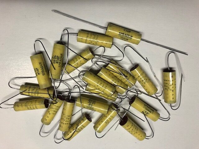 Metalized Polyester Caps (NOS)