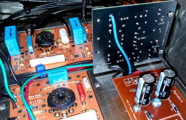 Impedance buffer back side