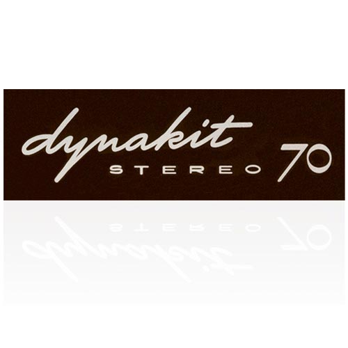 DYNAKIT ST-70 LABEL